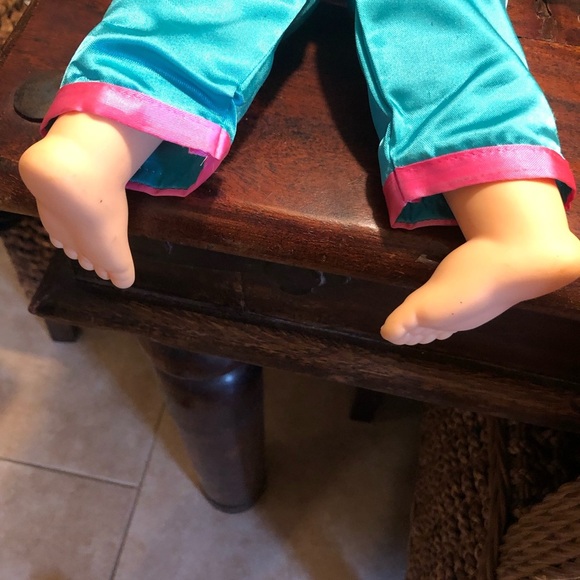 Asian Chinese Woman Carrying Child Cloth Dolls 13 inch mom and baby. Please read - Picture 5 of 15